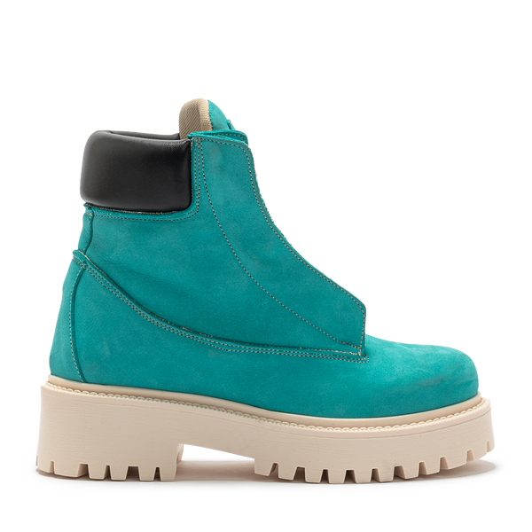 Turquoise Nabuk "Starboot"