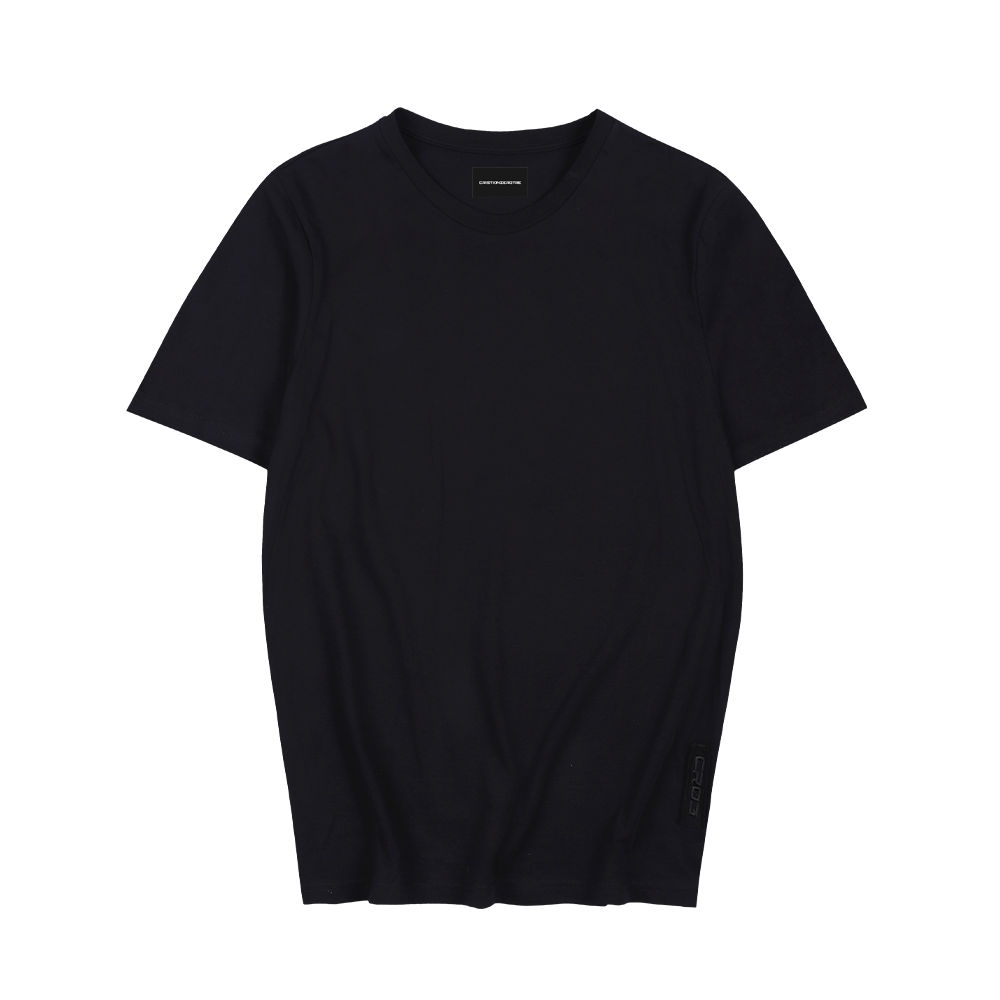 "CR03" Black T-shirt-T-shirt-CRISTIANZEROTRE