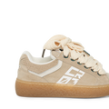 Dude – Beige Suede-Sneaker-CRISTIANZEROTRE