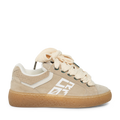Dude – Beige Suede-Sneaker-CRISTIANZEROTRE