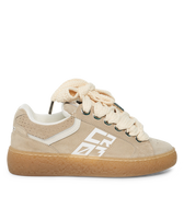 Dude – Beige Suede-Sneaker-CRISTIANZEROTRE