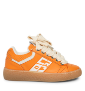 Dude – Orange Leather-Sneaker-CRISTIANZEROTRE
