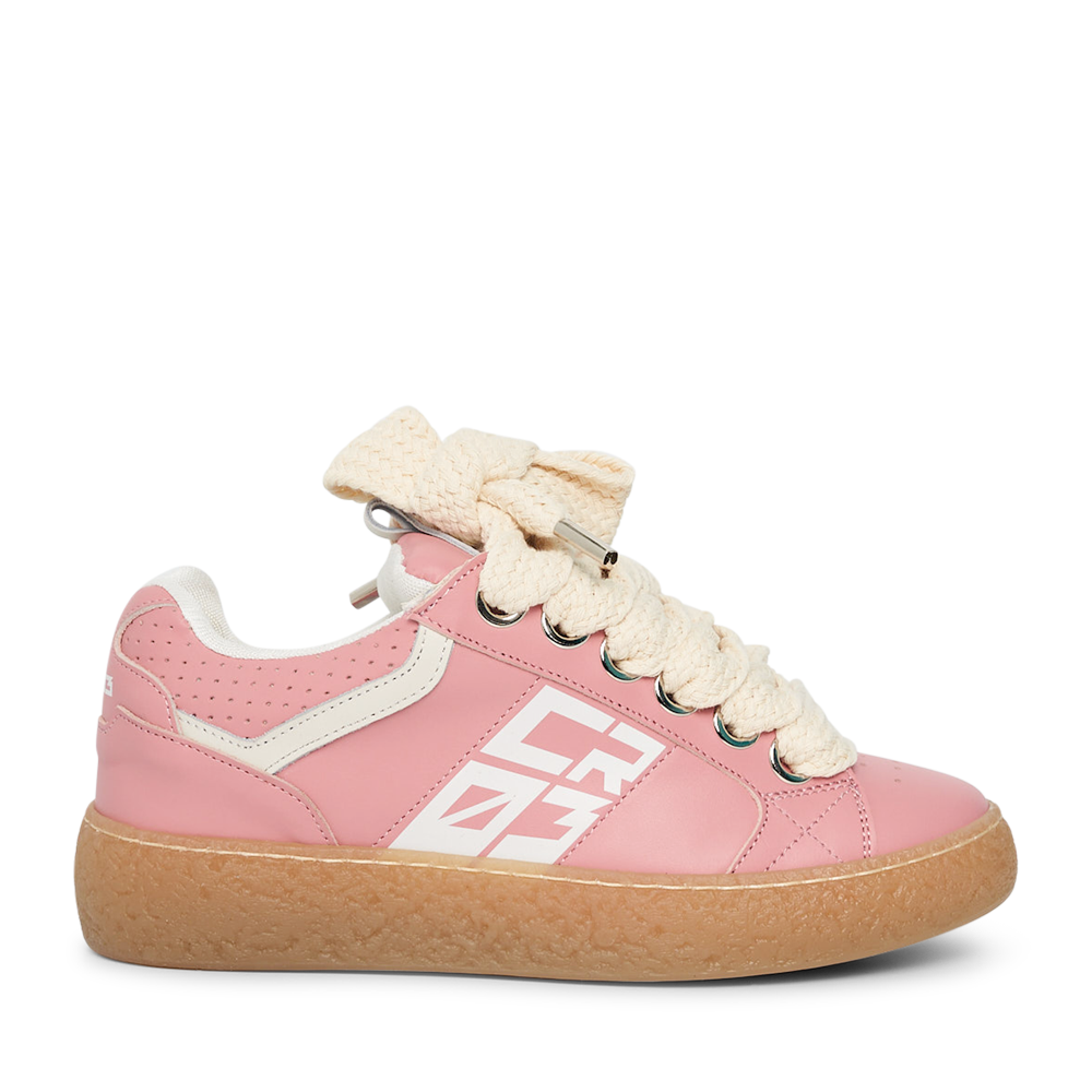 Dude – Pink Leather-Sneaker-CRISTIANZEROTRE