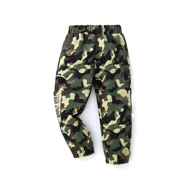 Pantaloni Camouflage W con timbro